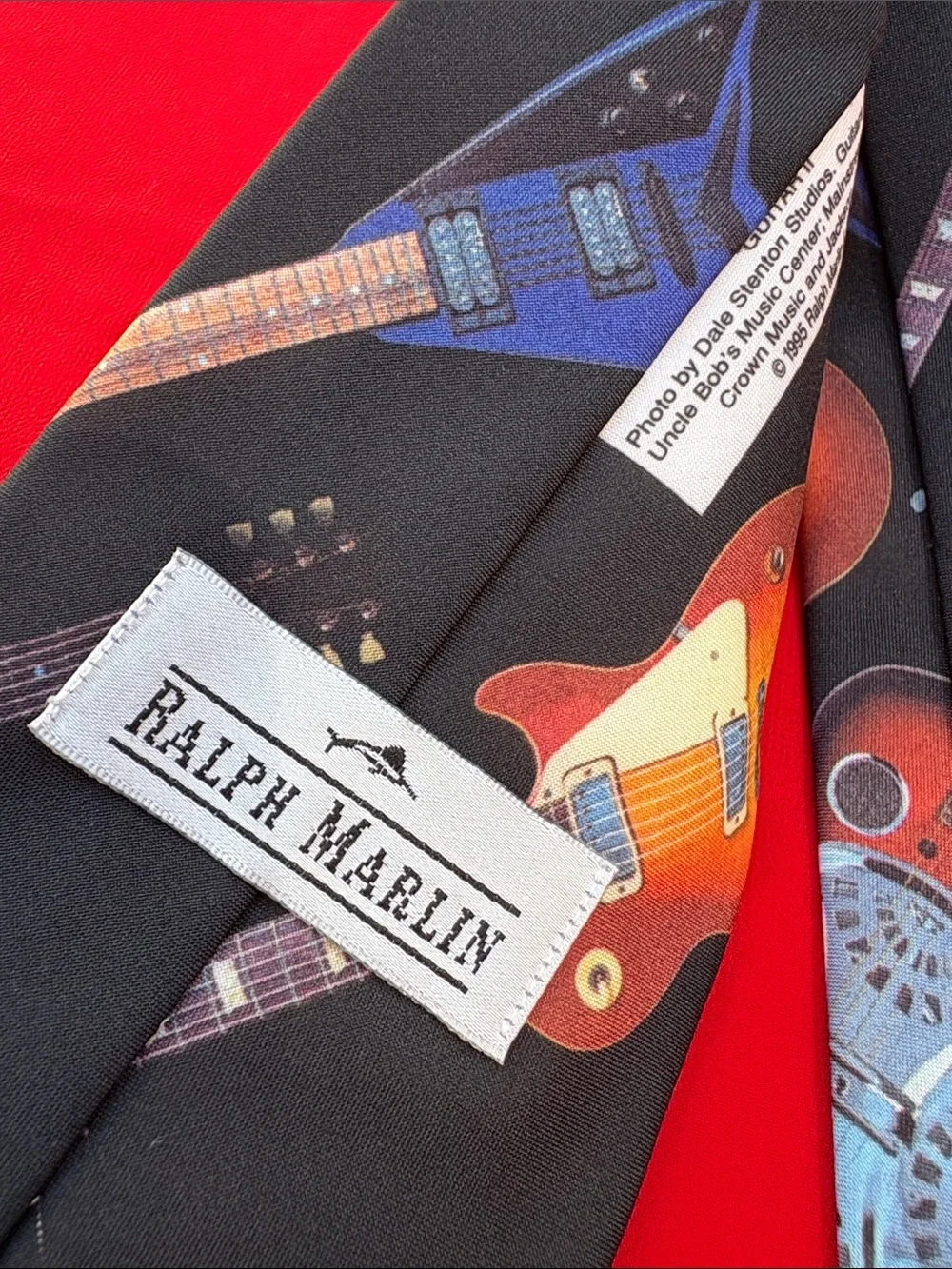 Ralph Marlin Guitar 2 vintage tie!